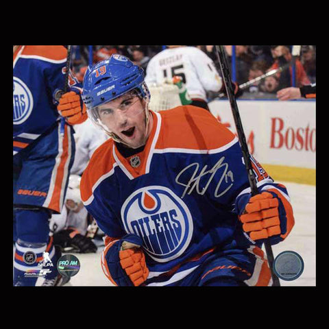 Justin Schultz Edmonton Oilers Autographed Pump 8x10 Photo- Clearance