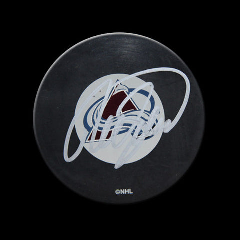 Teemu Selanne Colorado Avalanche Autographed Puck