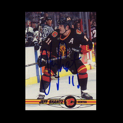 Jeff Schultz Calgary Flames Autographed Card