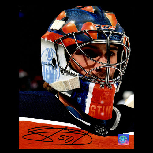 Stuart Skinner Edmonton Oilers Autographed  8x10 Photo