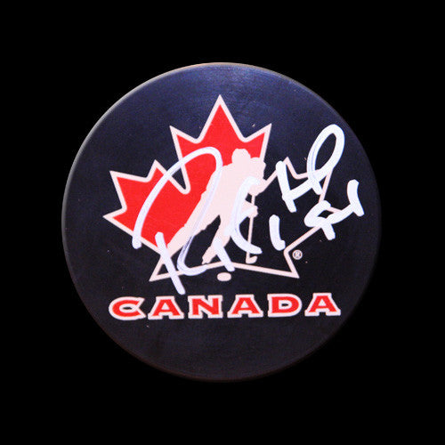 Ryan Smyth Team Canada Autographed Puck