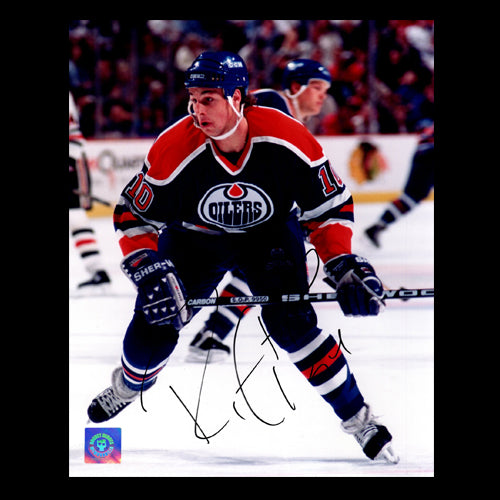 Ryan Smyth Edmonton Oilers Autographed Rookie 8x10 Photo