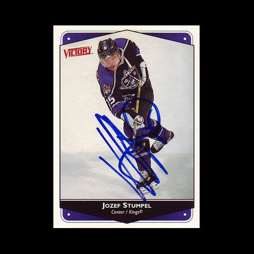 Jozef Stumpel Los Angeles Kings Autographed Card