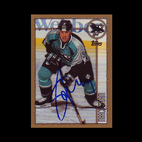 Marco Sturm San Jose Sharks Autographed Card