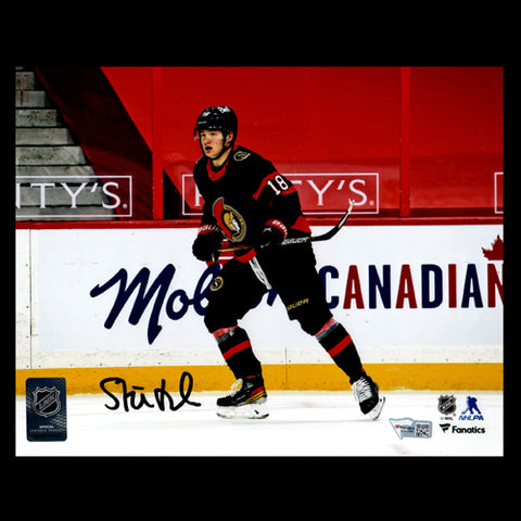 Tim Stutzle Ottawa Senators Autographed 8x10 Photo