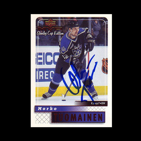 Marko Tuomainen Los Angeles Kings Autographed Card