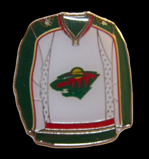 Minnesota Wild 2007-2013 White Jersey Pin