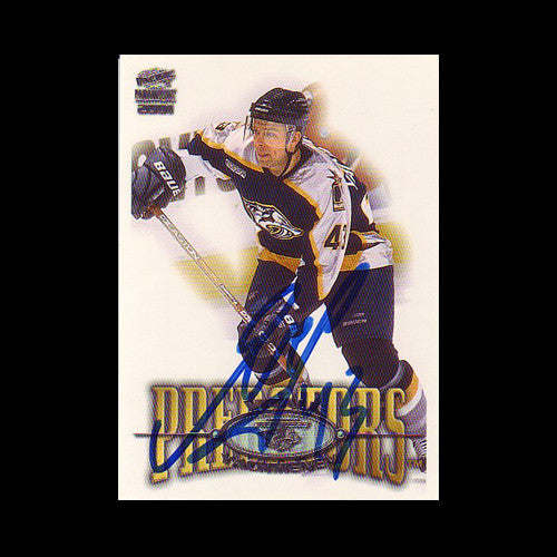 Vitali Yachmenev Nashville Predators Autographed Card