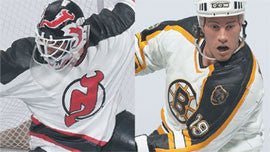 Martin Brodeur Devils & Joe Thornton 3" Series 1 McFarlane Figures 2-Pack