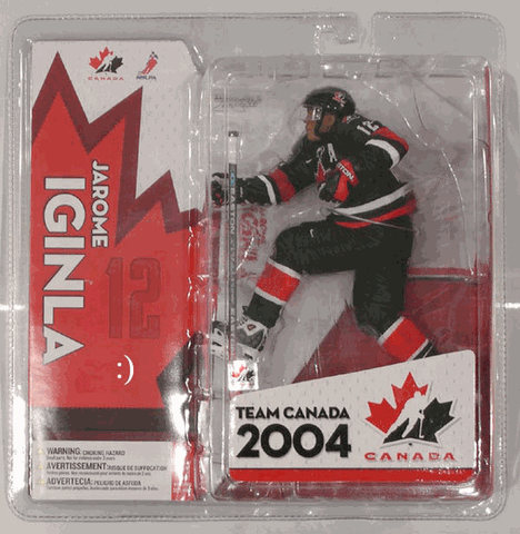 Jarome Iginla 2004 Team Canada (2005 Team Canada Series) McFarlane Figure