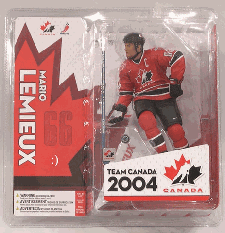 Mario Lemieux 2004 Team Canada (2005 Team Canada Series) McFarlane Figure
