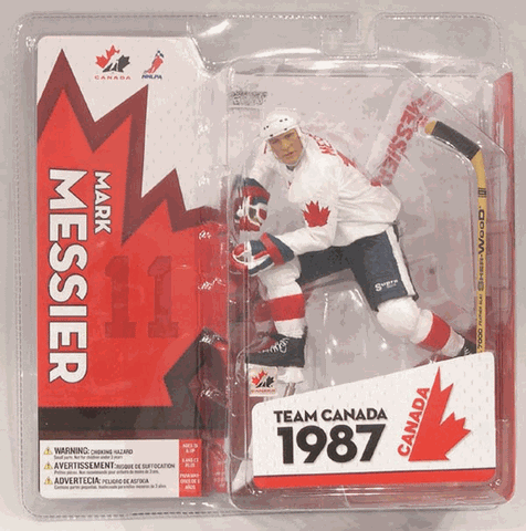 Mark Messier 1987 Team Canada (2005 Team Canada Series) McFarlane Figure