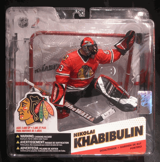 Nikolai Khabibulin Chicago Blackhawks Series 12 McFarlane Figure