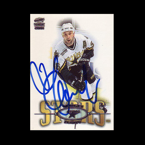 Sergei Zubov Dallas Stars Autographed Card